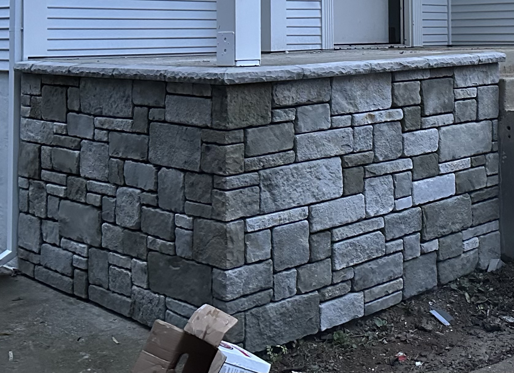 Stone installation